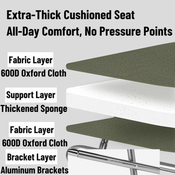 Windhike Naturehike portable seat ideal for events and travel.