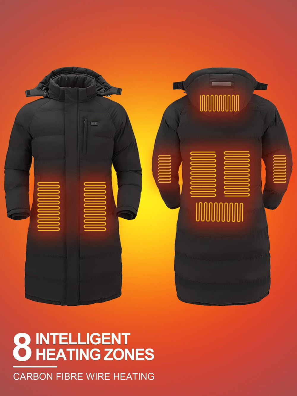 Windpost heated jacket with detachable hood demonstrates versatile coverage for cold commutes.
