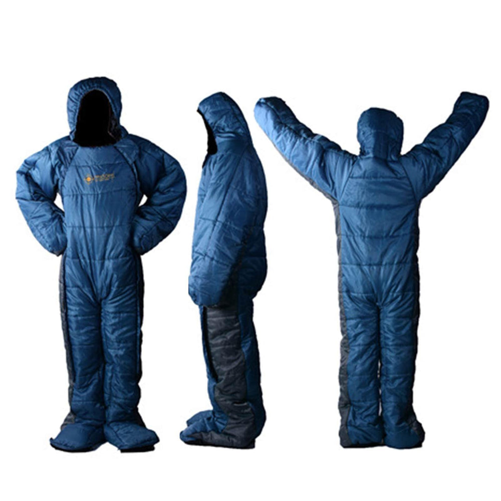 Windproof Temporary Rest Bag size options M to XL displayed for adult protection.