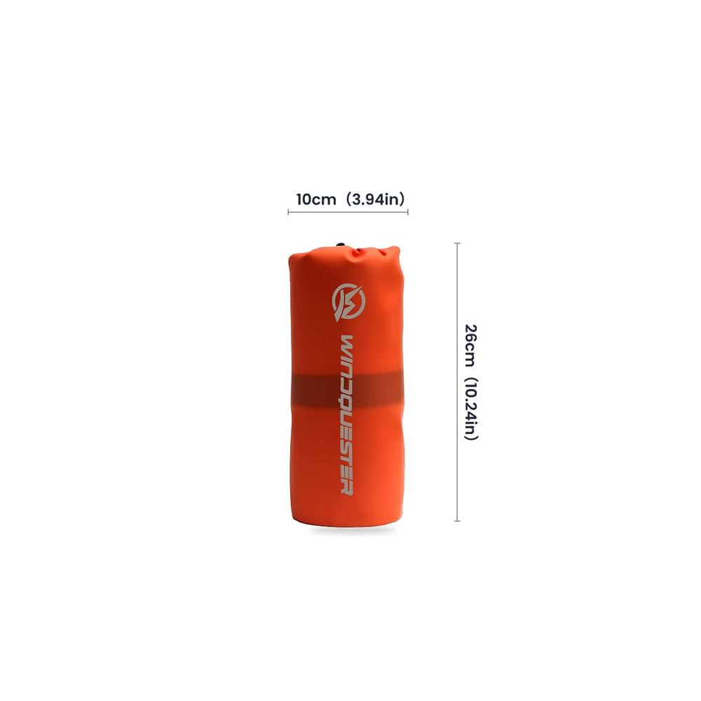 WindQUESTER Elevate X durable waterproof nylon resists moisture in damp camping conditions.