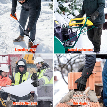WINGLEOV heated gloves touchscreen compatibility lets you use devices without removing gloves