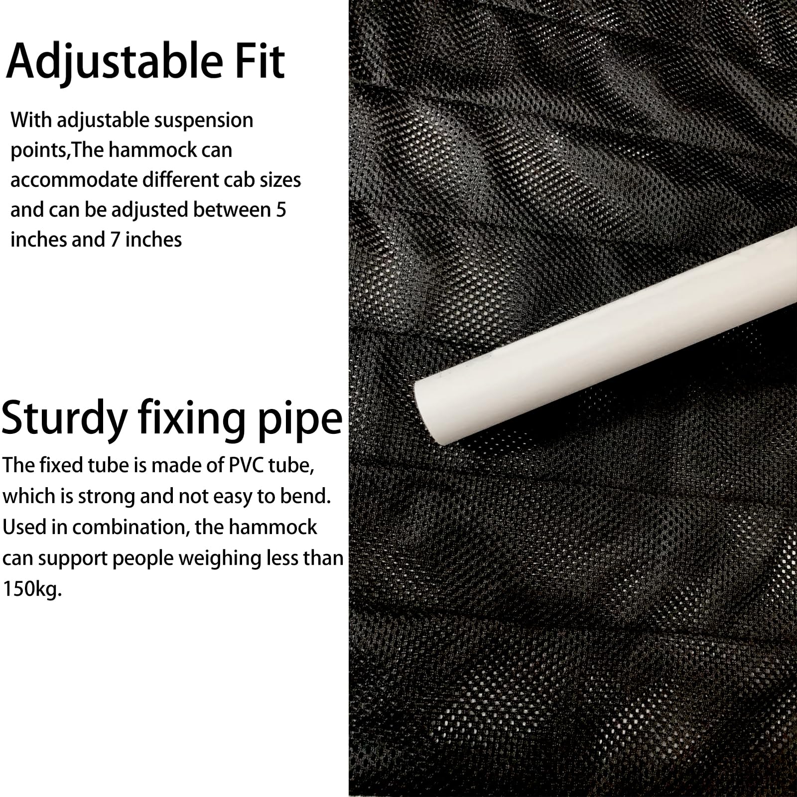 WINISH durable breathable fabric close-up highlighting strong double-layer nylon.