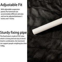 WINISH durable breathable fabric close-up highlighting strong double-layer nylon.