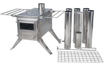 Winnerwell Nomad Medium Stove dual dampers control airflow