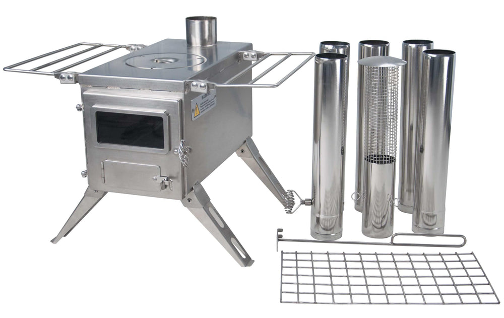 Winnerwell Nomad Medium Stove dual dampers control airflow
