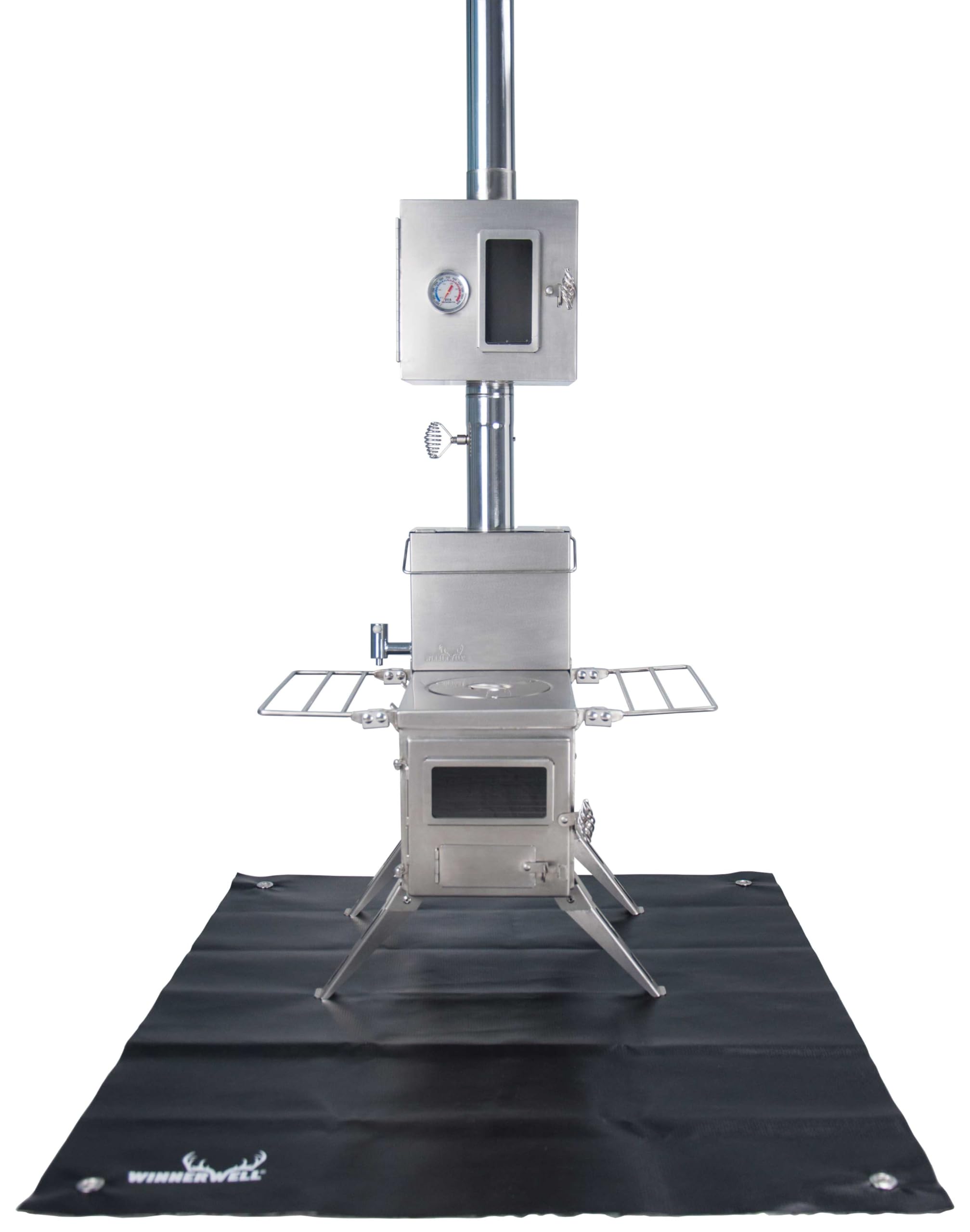 Winnerwell Nomad Medium Stove four-leg nesting design saves space
