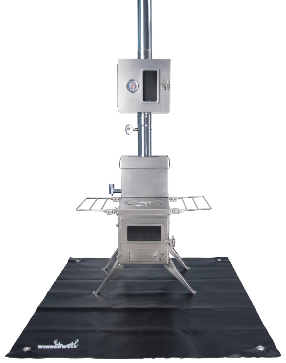 Winnerwell Nomad Medium Stove four-leg nesting design saves space
