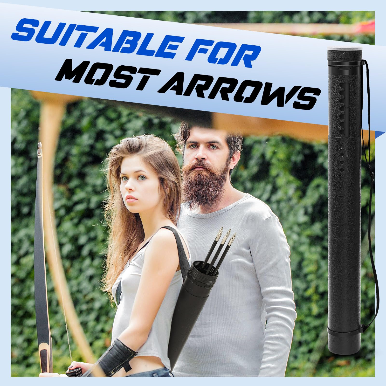 WinnerWhy 12-arrow capacity design suited for varied arrow sizes.