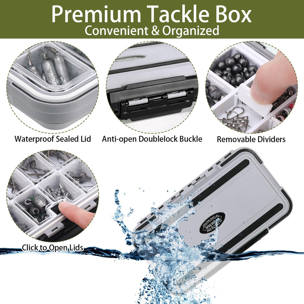 WinnerWhy 12 gear combinations demonstrate rigs for varied water conditions.