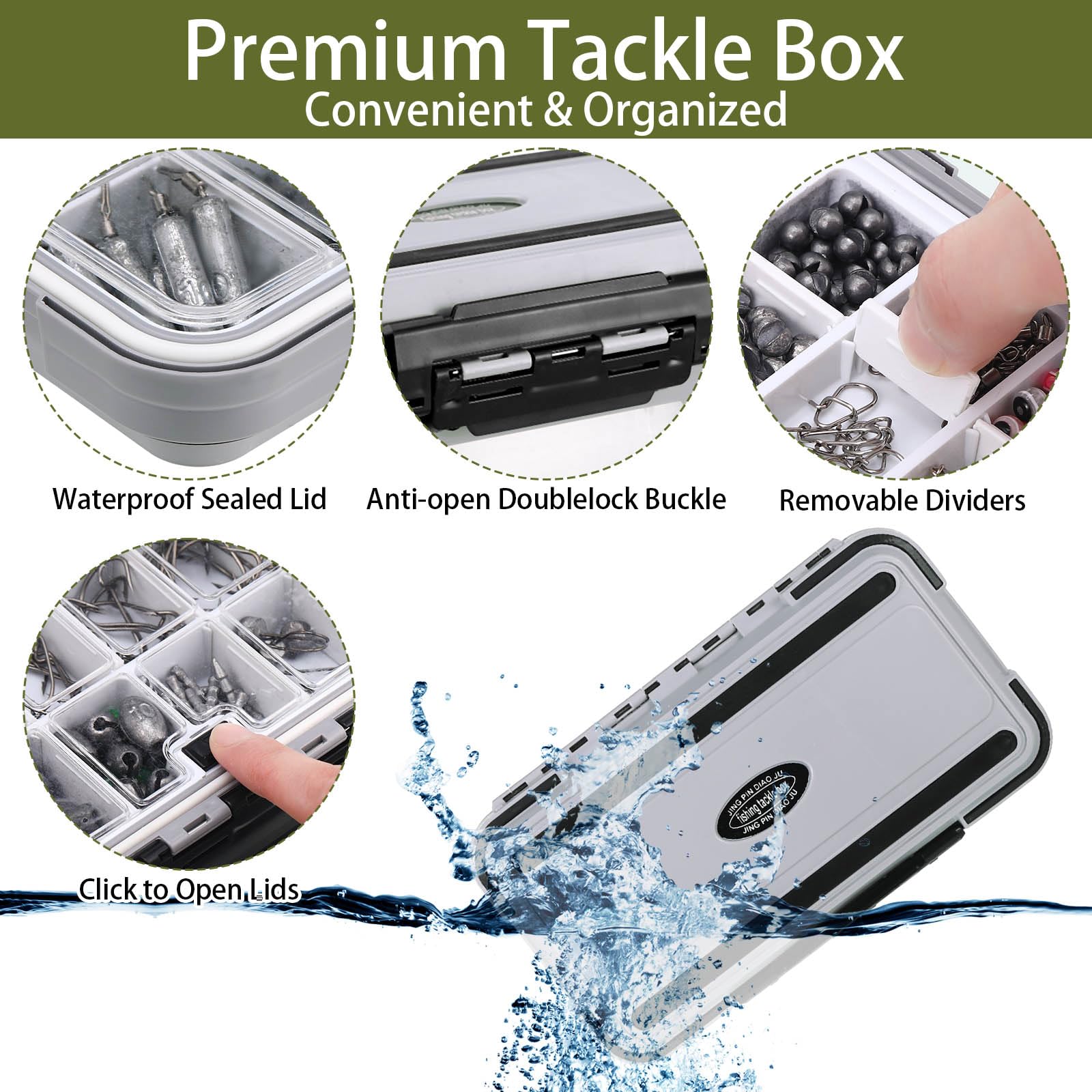 WinnerWhy 12 gear combinations image demonstrates adaptable rigs for brackish and freshwater fishing