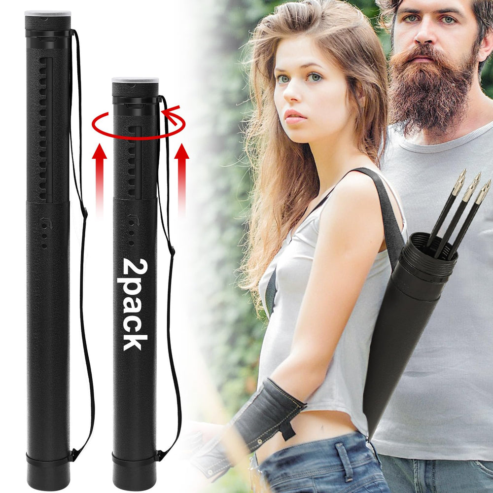 WinnerWhy adjustable arrow case showing compact design for easy transport and organization.