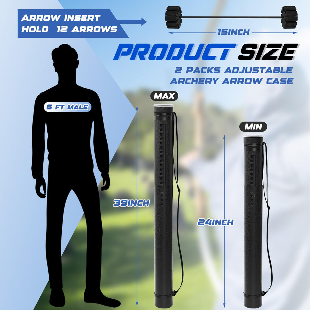WinnerWhy arrow inserts demonstrate protective system keeping arrows separate and undamaged.