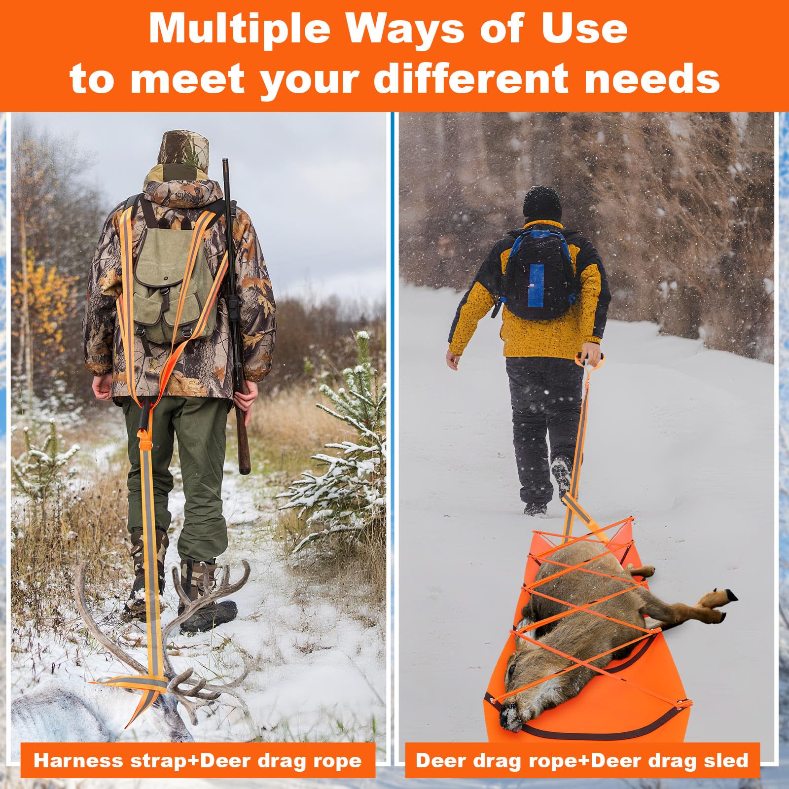 WinnerWhy shoulder harness nylon construction provides durable support for heavy loads.