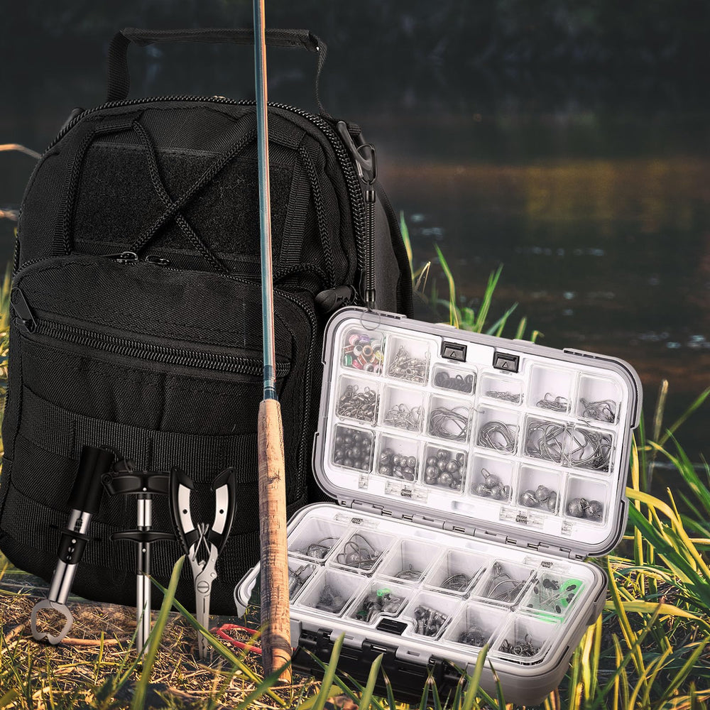 WinnerWhy portable fishing kit travel-ready image suggests easy transport and quick access on trips