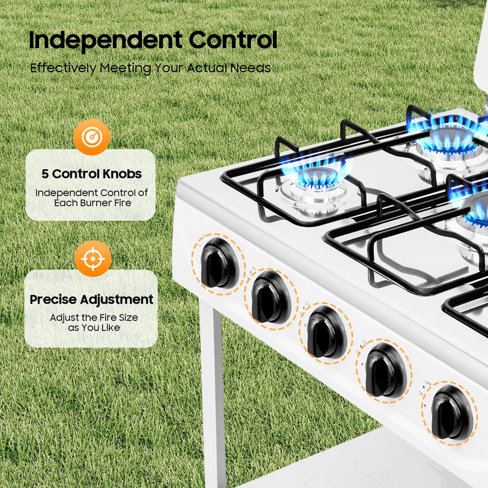 WINNIESHOP durable-iron-body-stove emphasizes rugged outdoor durability.