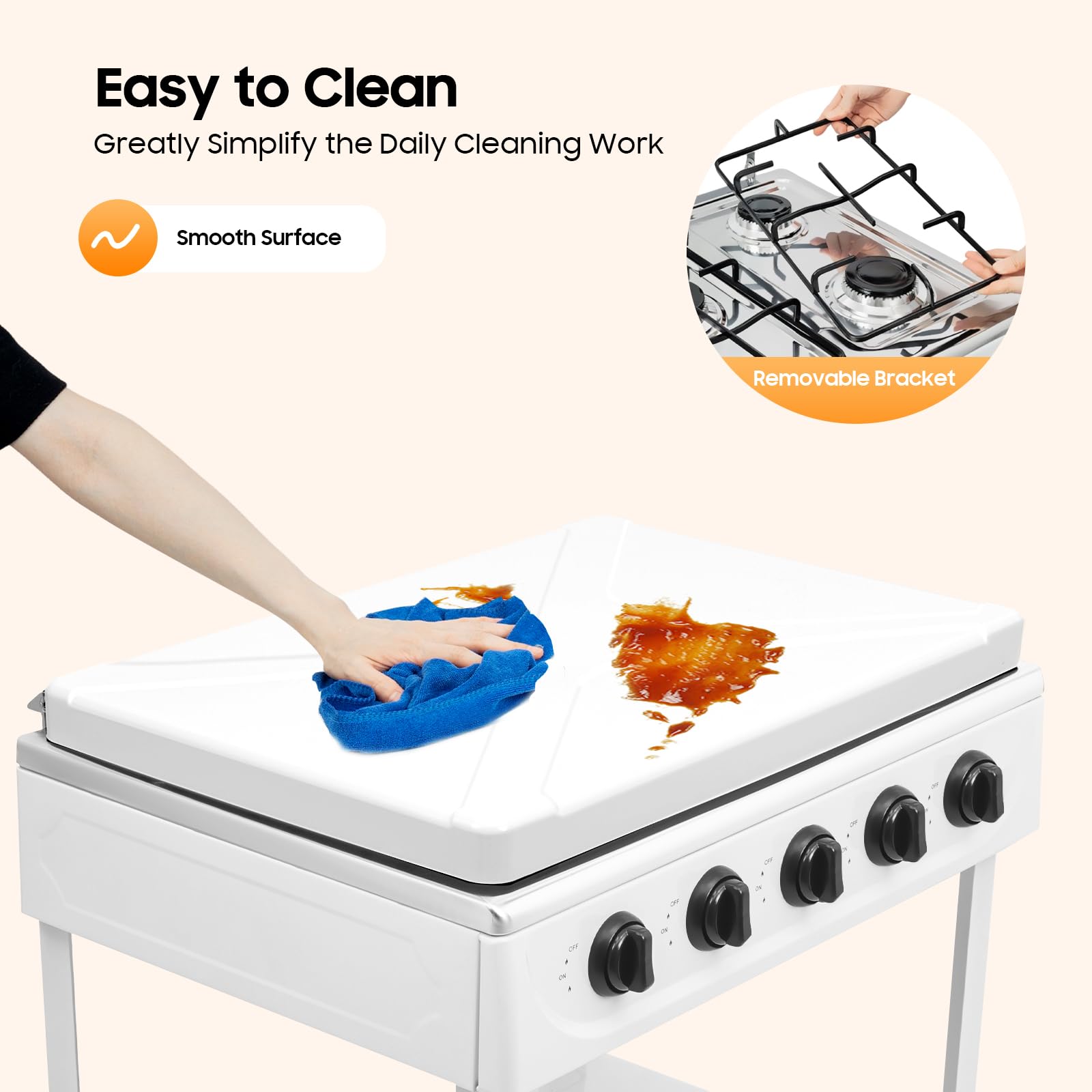 WINNIESHOP compact-portable-stove fits tight spaces with high performance.