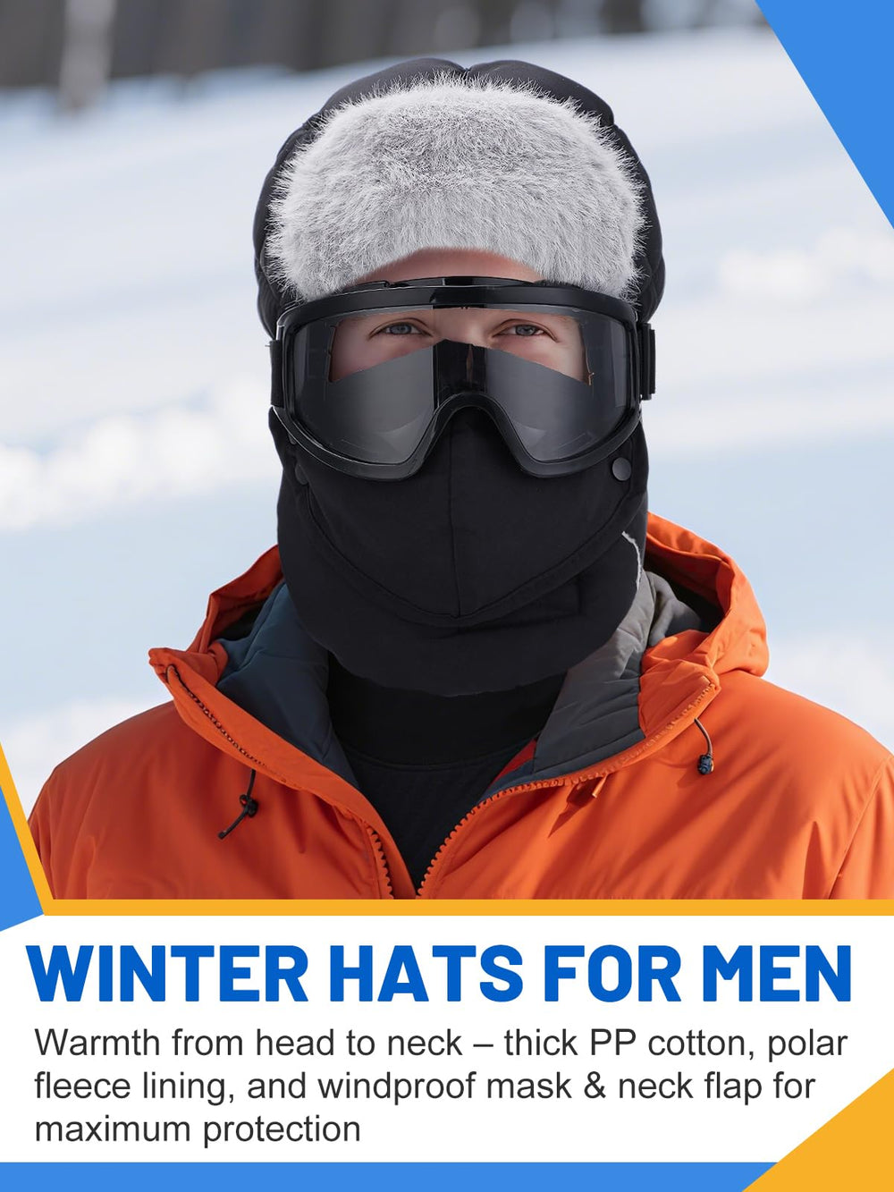 Anti-fog goggles with adjustable strap