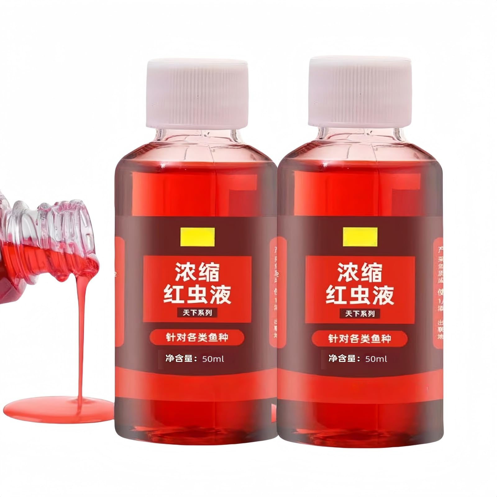 Wintgrea Red Worm Liquid Bait bottle label