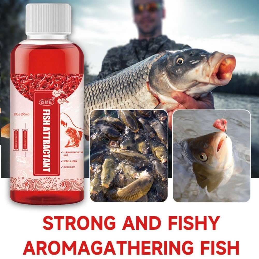 Applying fishing attractant to lure
