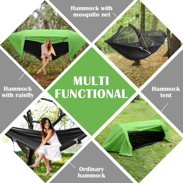WintMing hammock includes all necessary accessories for ready-to-use experience