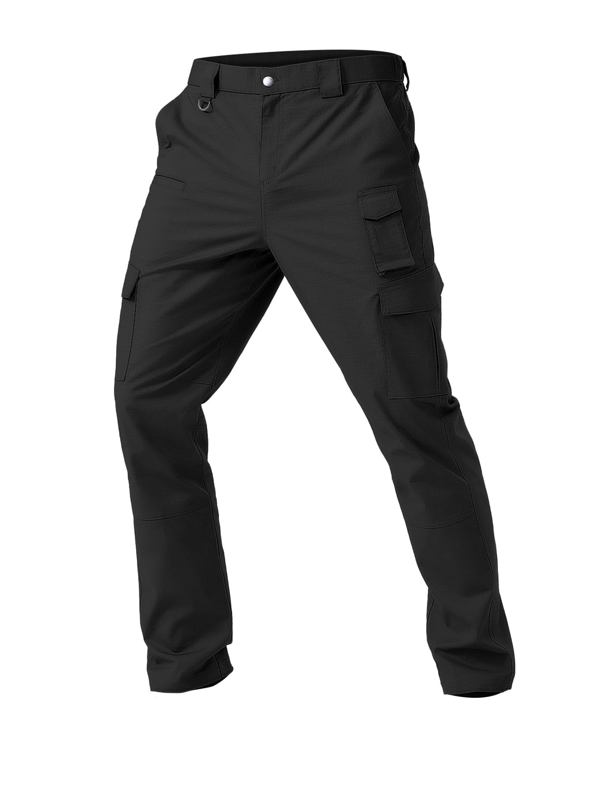 Winvote men's cargo work pants front view highlighting water resistance for outdoor use