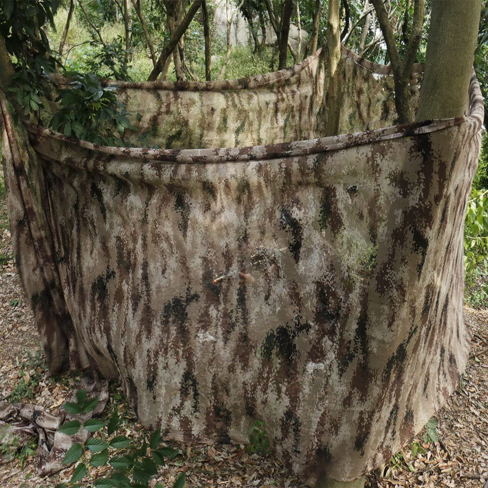 WINWAY 300D camo burlap netting versatile for shielding privacy and wildlife watching