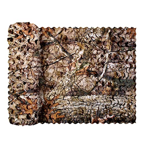 WINWAY camo netting 3D leaf detail enhances natural blending for stealth hides.