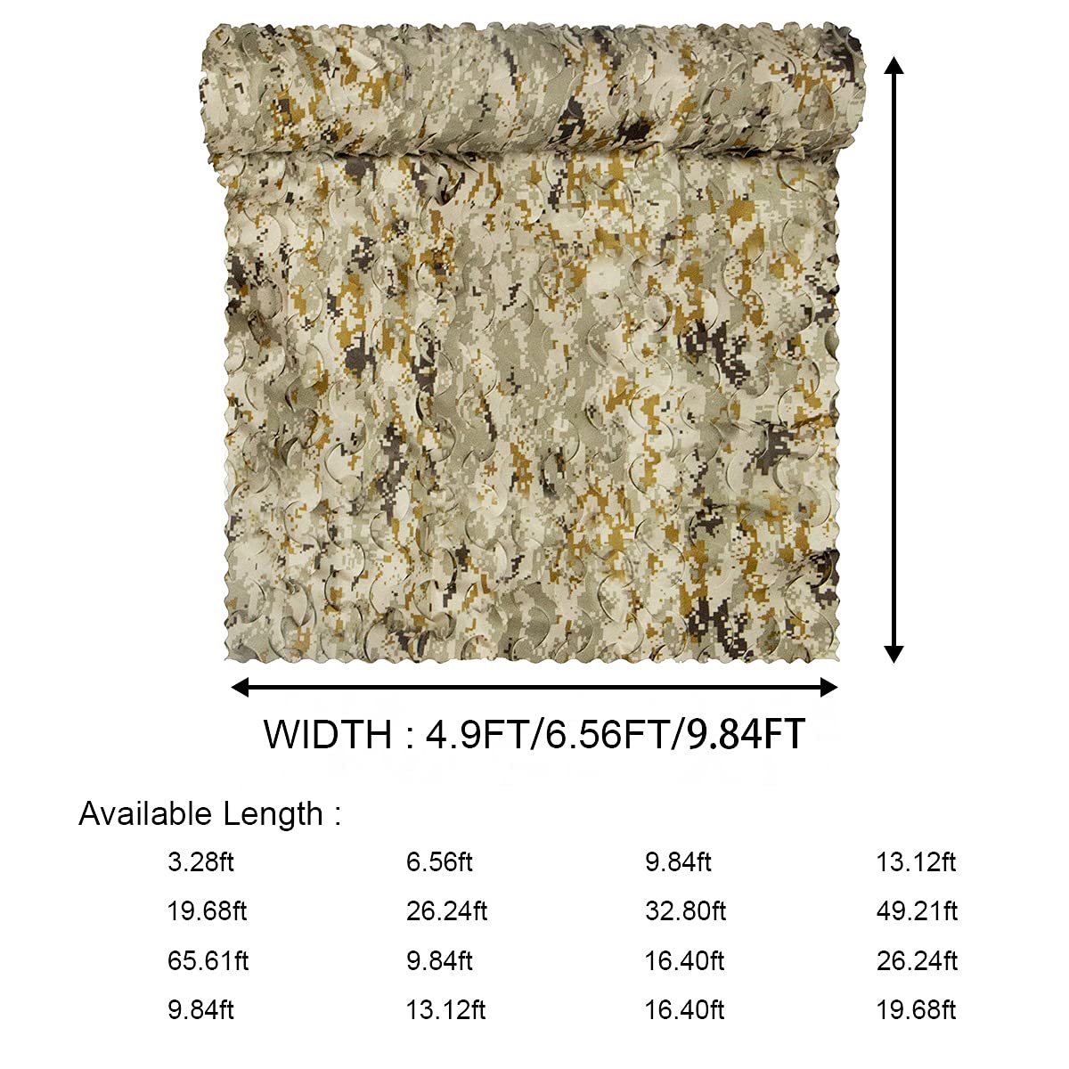 WINWAY camo netting 3d leaf pattern offers glare-free concealment at shoots