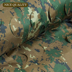 WINWAY camo netting tear-resistant fabric shows rugged durability in outdoor use