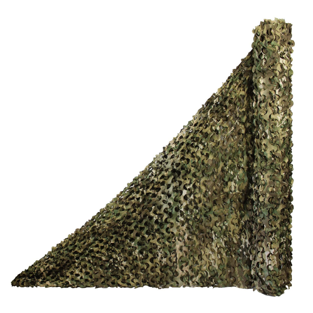 WINWAY camo netting bulk roll demonstrates rugged camouflage for hunting concealment