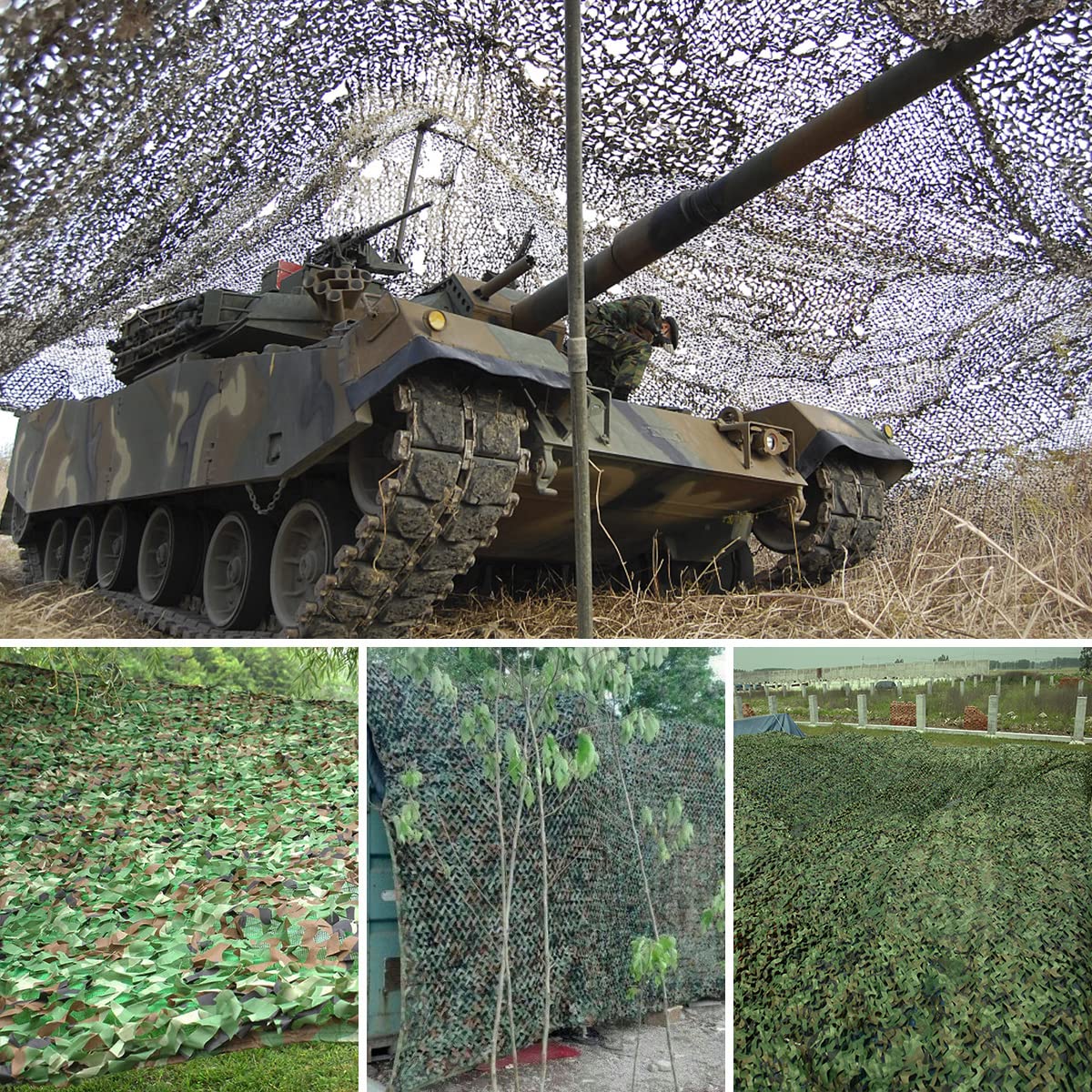 WINWAY camo netting colorfast fade-resilience keeps tones vibrant over time.