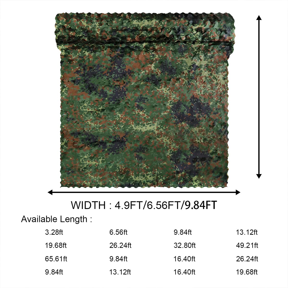 WINWAY camo netting cut-to-size design enables easy sizing for versatile hides.