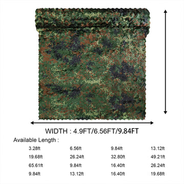WINWAY camo netting cut-to-size design enables easy sizing for versatile hides.