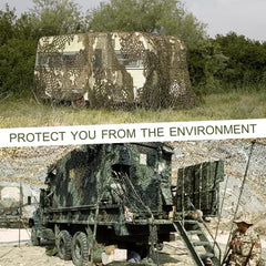 WINWAY camo netting ripstop closeup shows durable waterproof fabric for rugged outdoor use.