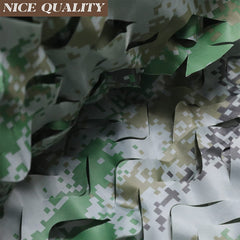 WINWAY camo netting tear-resist fabric provides durable outdoor camouflage.