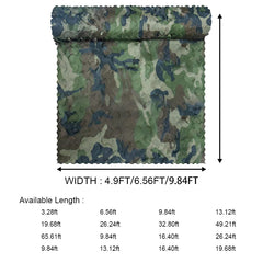 WINWAY camo netting tear-resistant weave withstands rugged outdoor use.