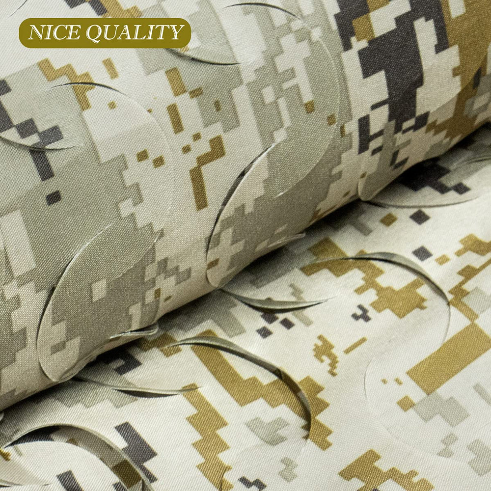WINWAY camo netting three-d leaf closeup shows realistic foliage for effective concealment.