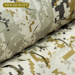 WINWAY camo netting three-d leaf closeup shows realistic foliage for effective concealment.