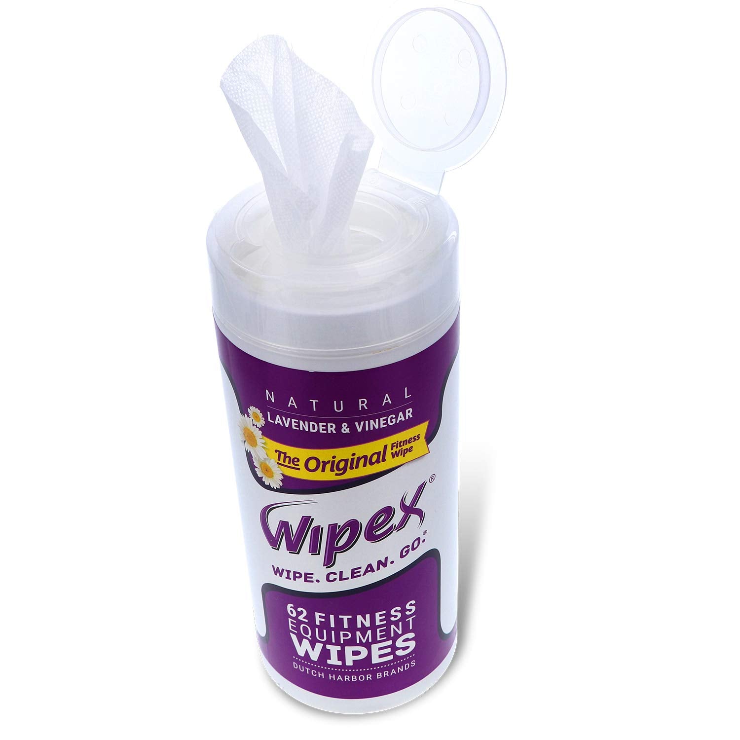 Closeup of Wipex wipe showing lint-free fabric for streak-free mats