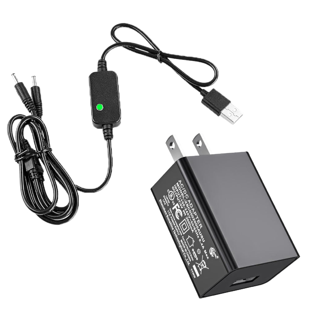 WirelessFinest 7.4V dual-port charger cable for efficient charging of heated gear