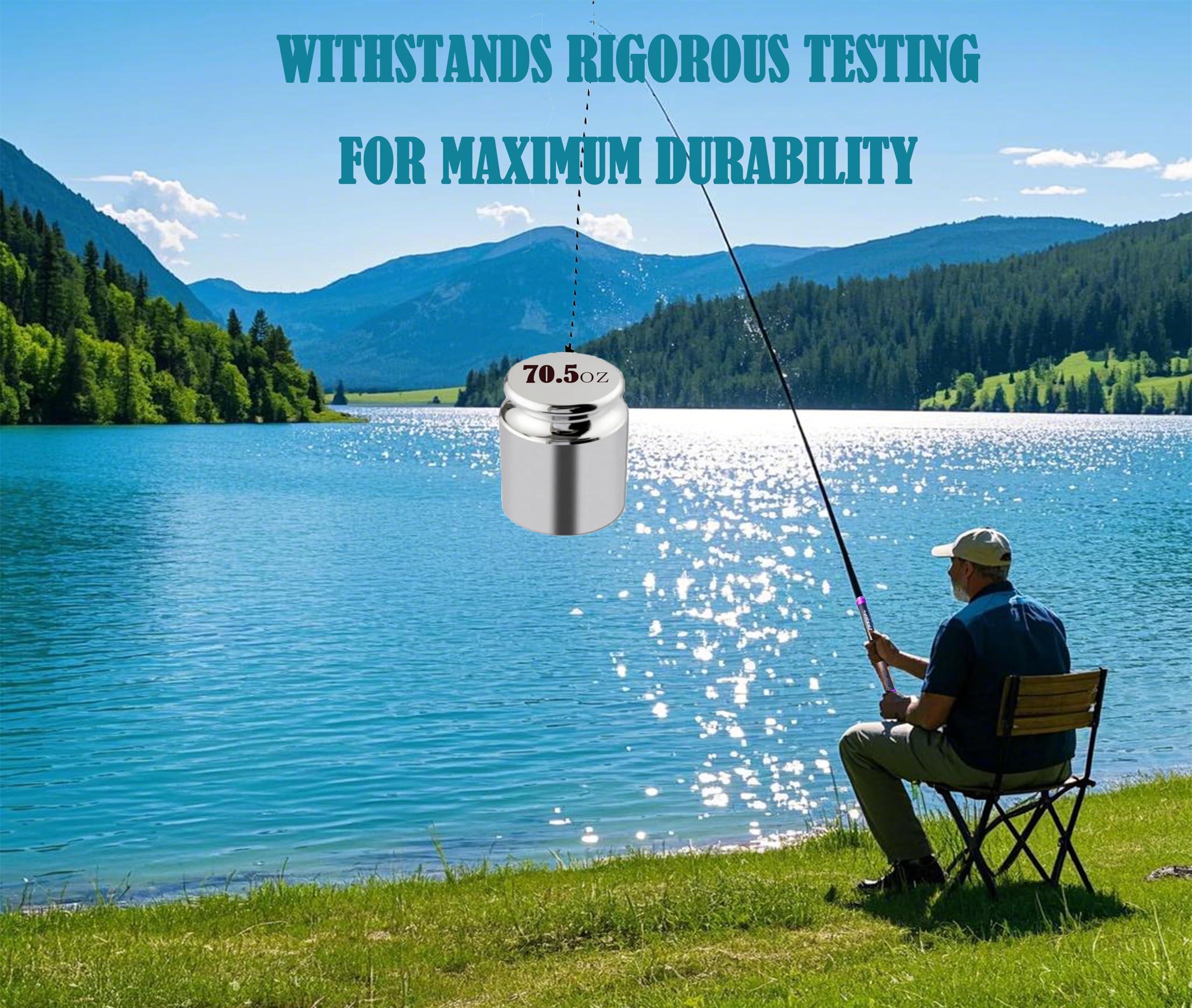 wisbait portable pocket fishing rod makes drop-and-wait expeditions effortless and enjoyable.