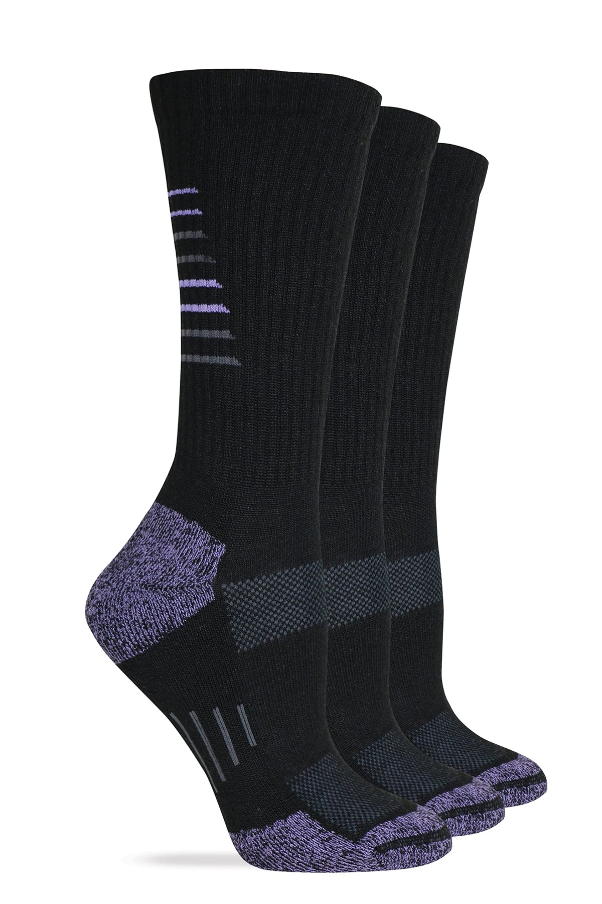 Wise Blend ladies merino socks front view seamless toe for comfort