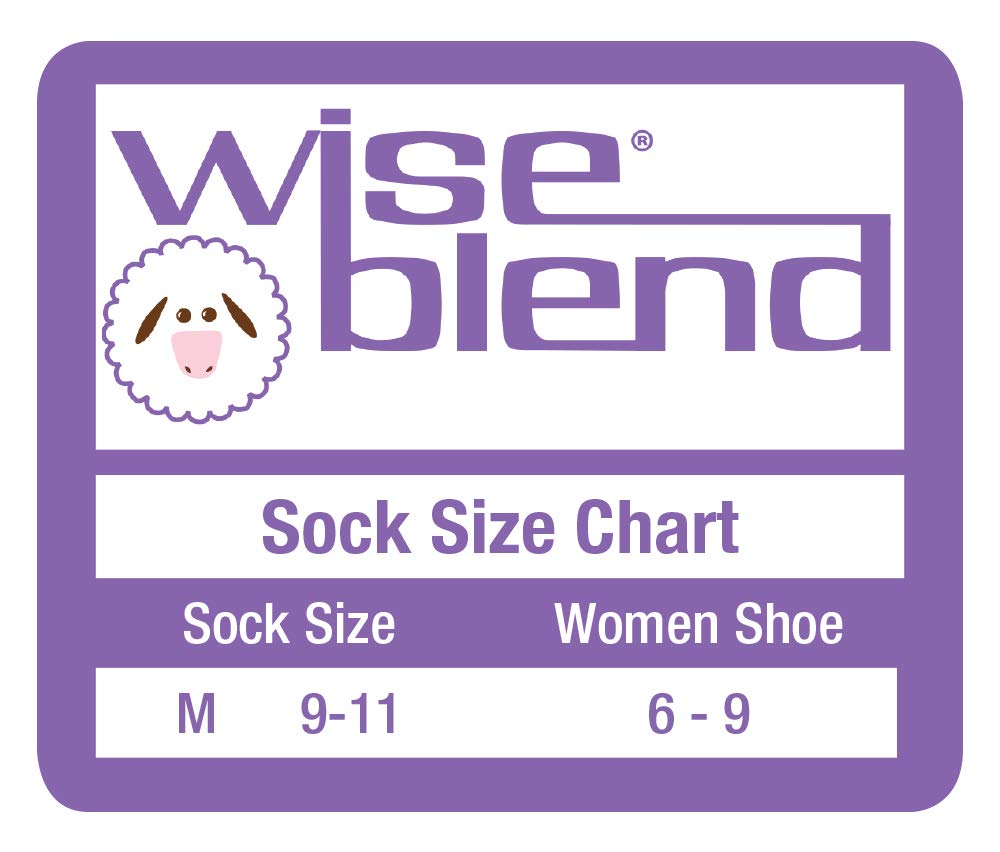 Wise Blend ribbed-top socks in mocha stay up securely for hikes and daily activity