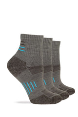Wise Blend seamless toe hiker socks in mocha offer irritation-free walking and all-day comfort