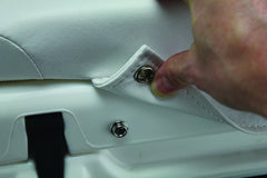Wise Cooler Seat with 3 inch foam padding and mesh keeps you dry and comfortable.