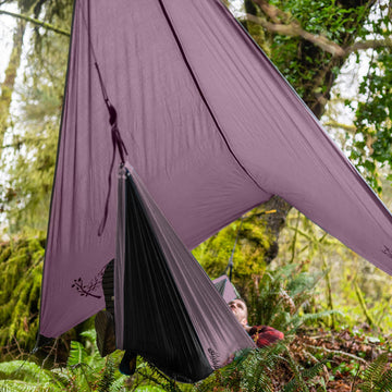 Wise Owl Outfitters 11x9-foot tarp offers spacious shelter