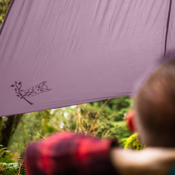 Wise Owl Outfitters hammock canopy provides shade during sunny camps