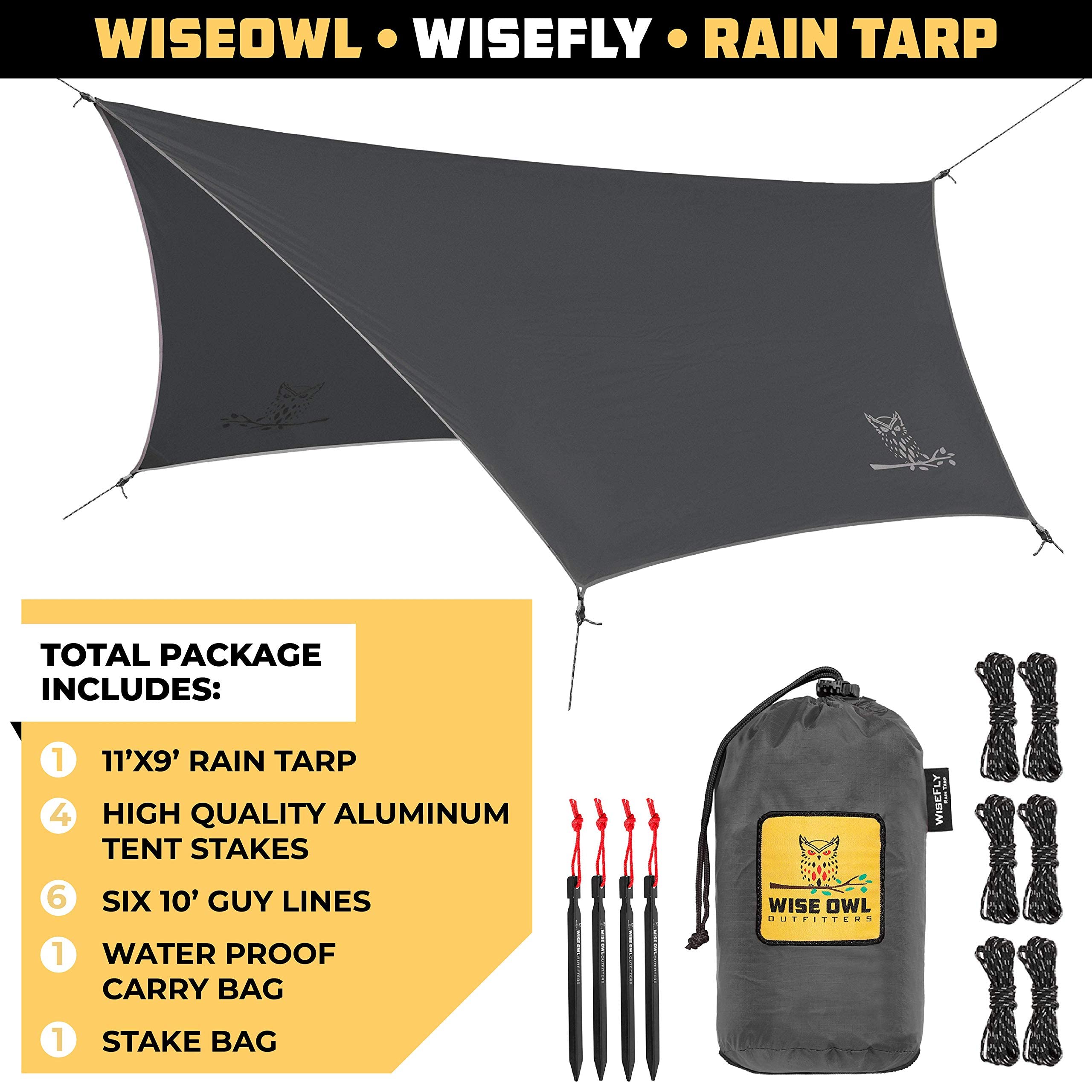 Wise Owl Outfitters ripstop nylon closeup highlighting durable fabric