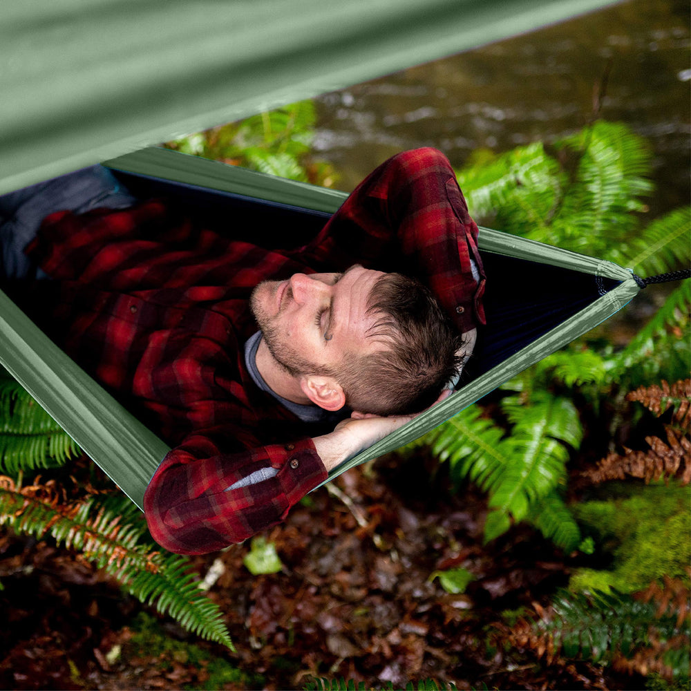Wise Owl Outfitters ripstop waterproof nylon with taped seams resists rain.