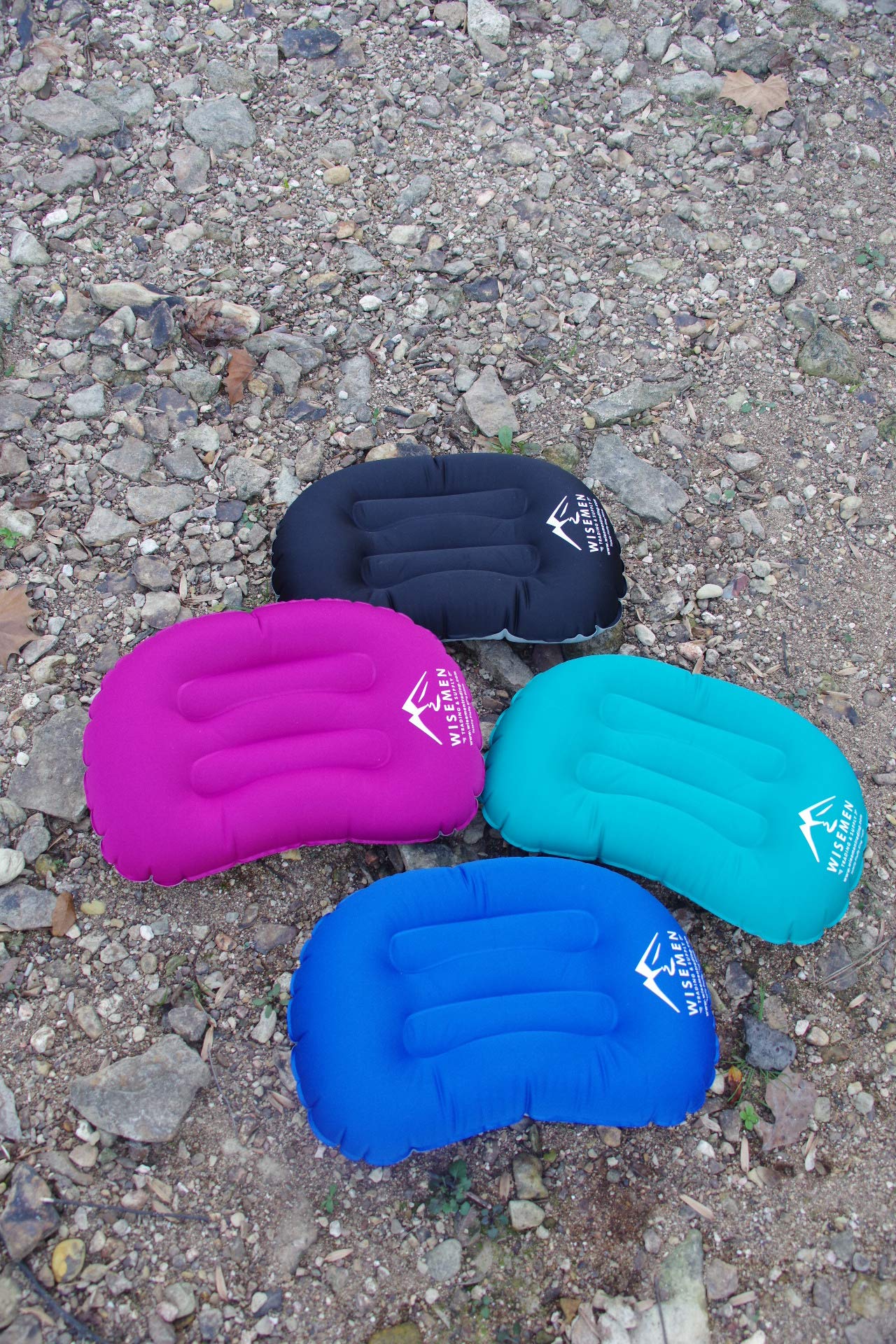 Wisemen Outdoors ultralight pillow carry bag included for travel.